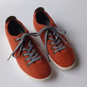 Allbird Wool Piper Taos Sneakers Shoes Women's SZ W10 Rust Burnt Orange
